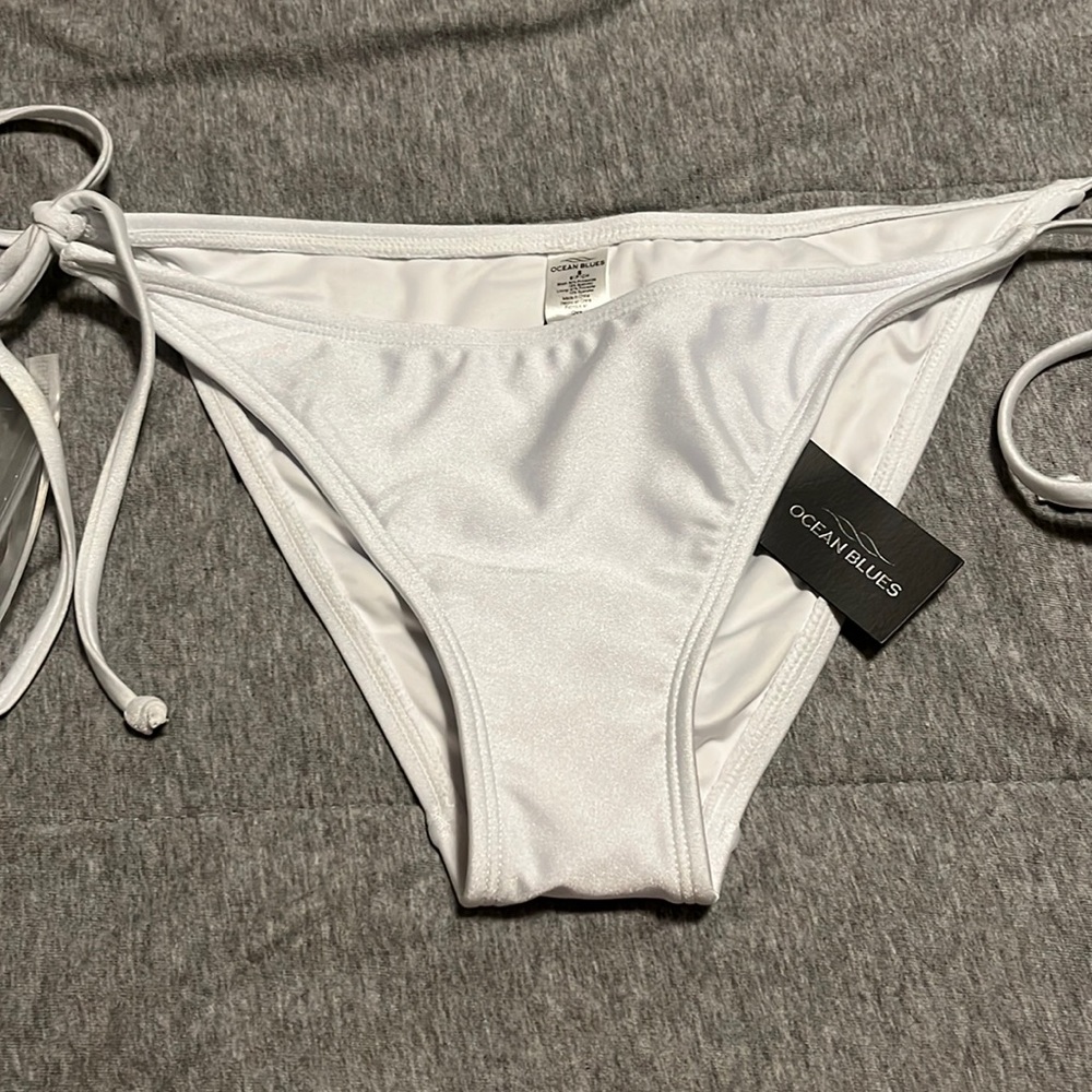 White bathing suit bottoms (small)